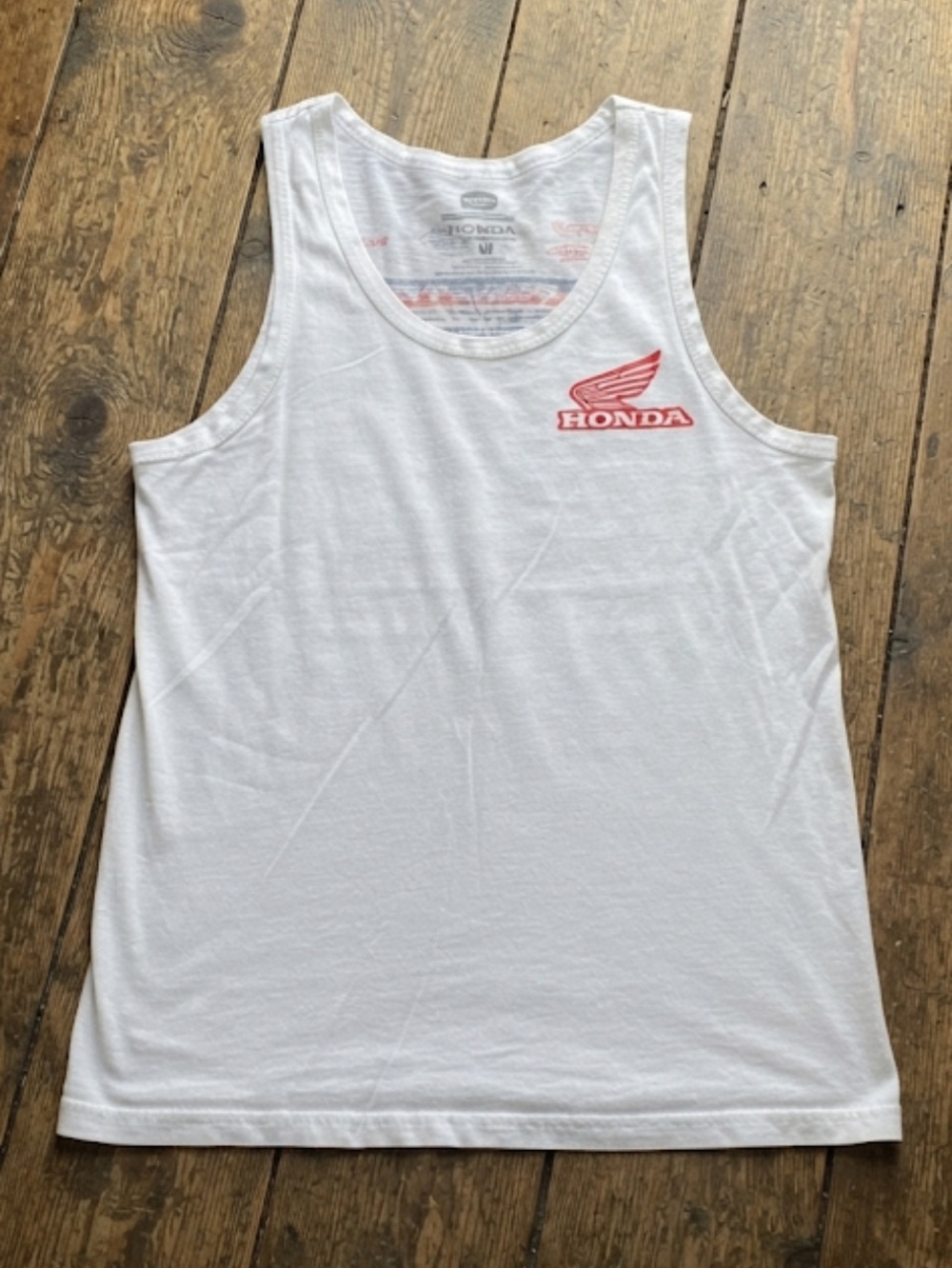 Honda racing motocross, tank top, men’s size medium